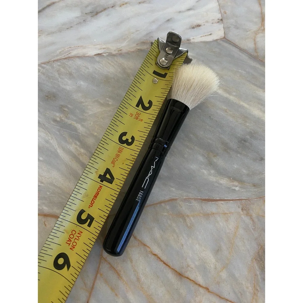 MAC 168 & 168SE Large Angled Contour Makeup Brush Set Black Silver Japan